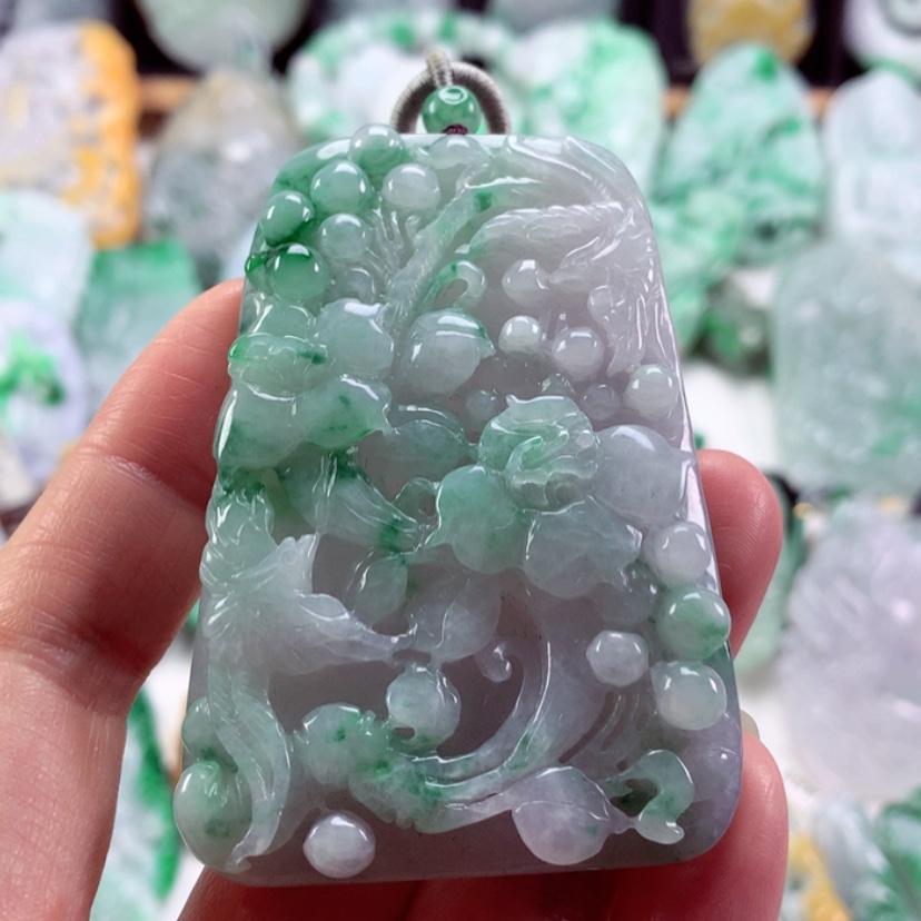 【闪购商品】翡翠吊坠(不含链)未镶嵌