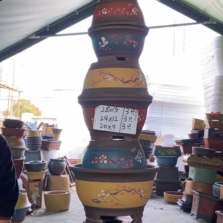 紫砂花盆紫砂紫砂