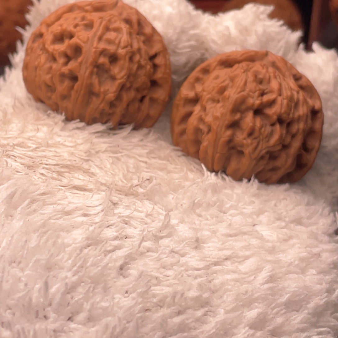 文玩核桃吊坠逗****生39全品三角白