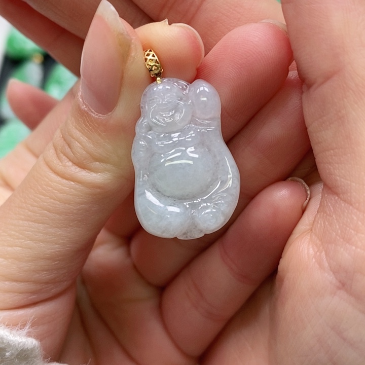 翡翠颈饰未镶嵌吊坠