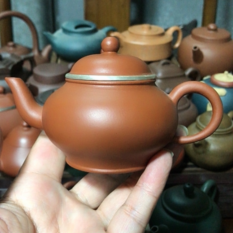 【闪购商品】茶壶紫砂在线等我回去的联系谢谢
