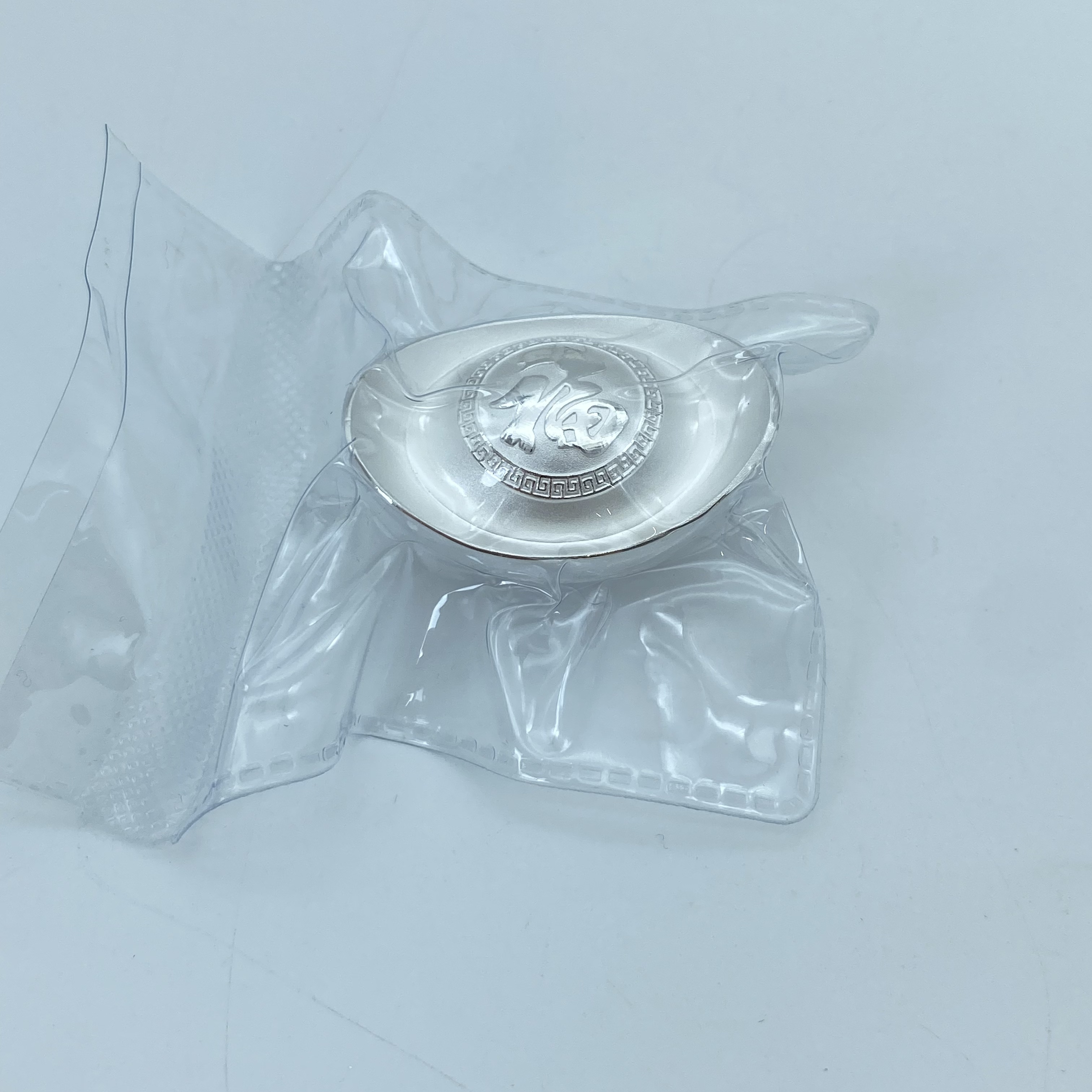 足银银制品 足银999【银锭子 | 元宝】 手工制作 实心精致精美