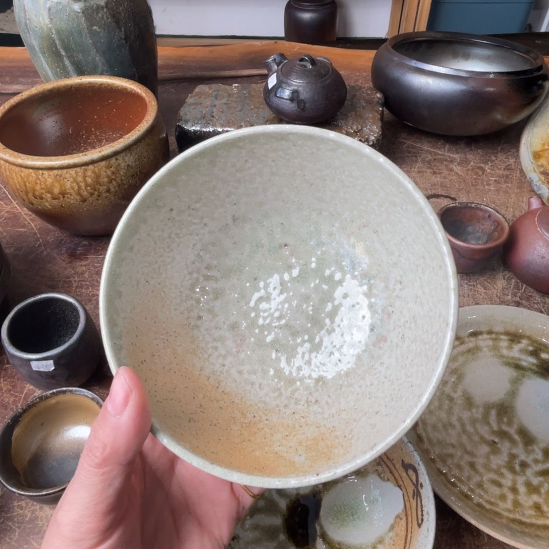 聆***殸陶浪鬼柴烧禅寂无釉