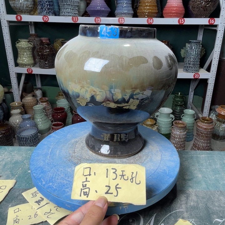 陶景德镇陶瓷花盆花器453