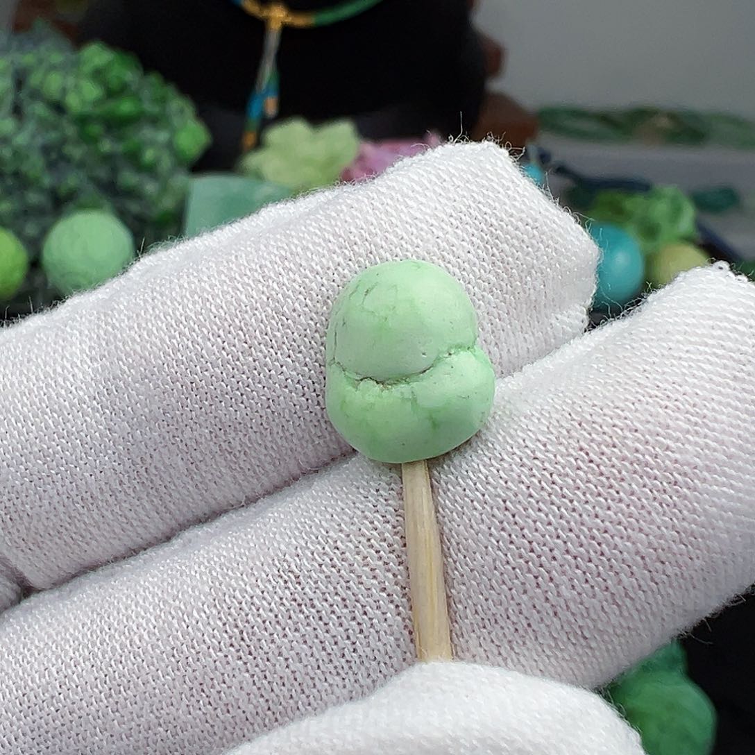 绿松石未镶嵌绿松石主播璐璐