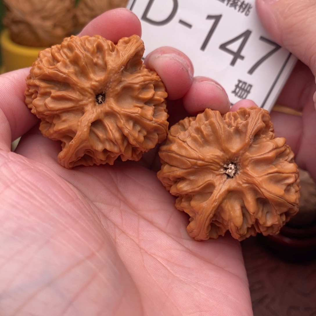 文玩核桃把件苹果40
