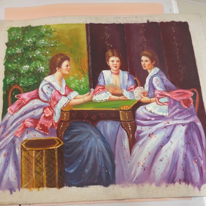 油画油画作品入选5060