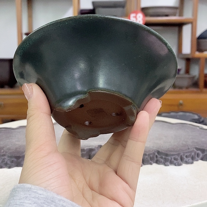 紫砂花盆瑕疵4-12。。。