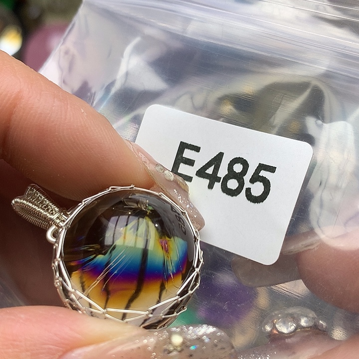 水晶吊坠未镶嵌摆件