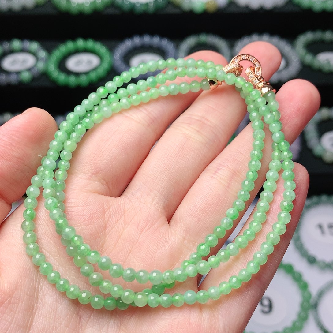 翡翠手链未镶嵌翡翠