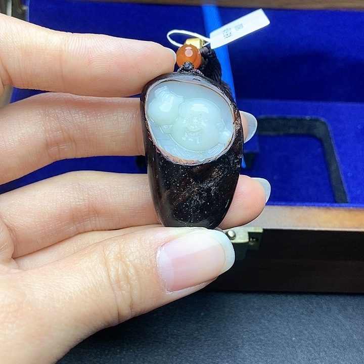 和田玉挂件未镶嵌N