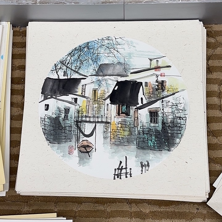 国画花鸟的翅膀和羽毛的50.50