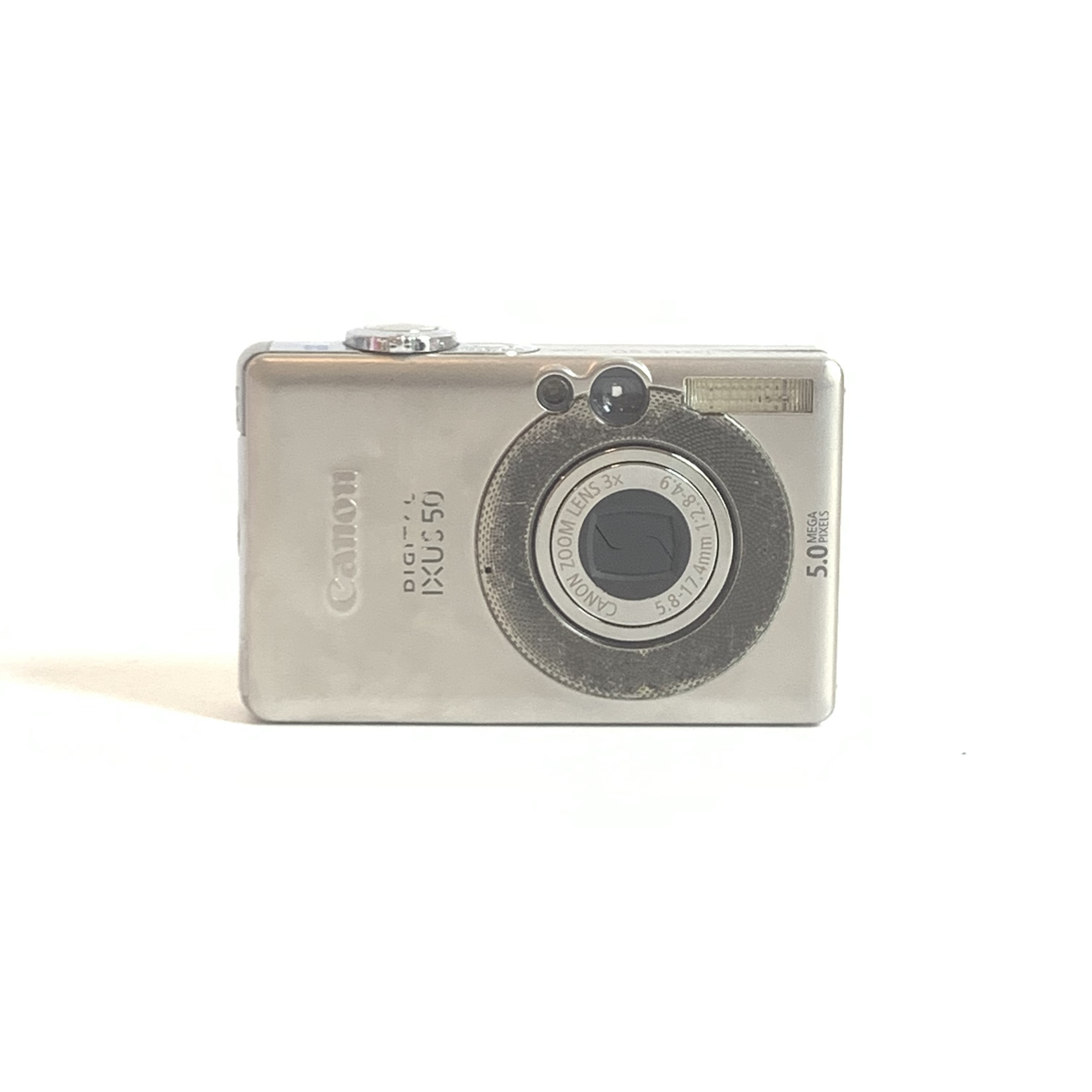 9新 Canon/佳能 ixus50 银色 530万像素 ccd