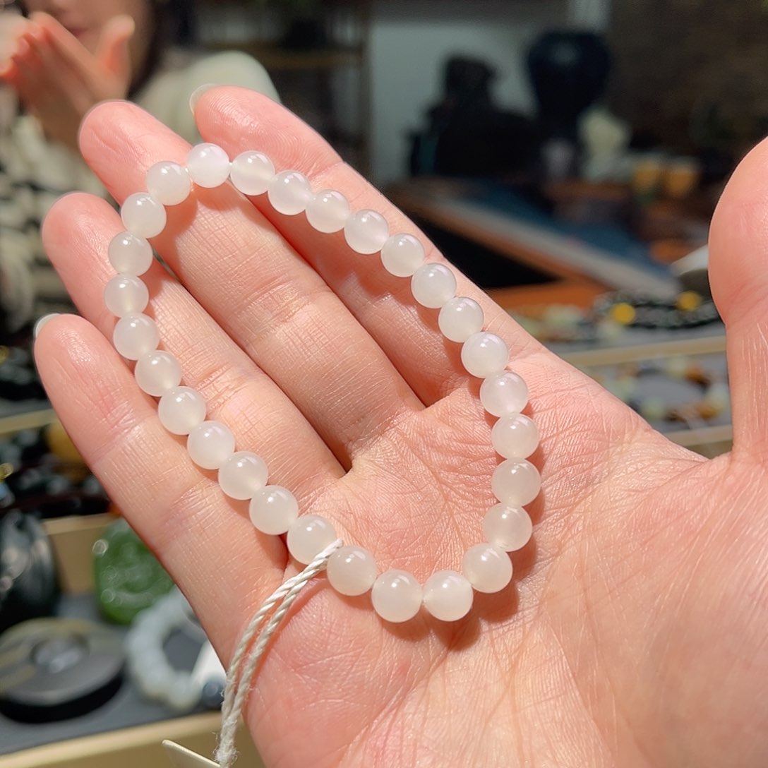 和田玉手链未镶嵌