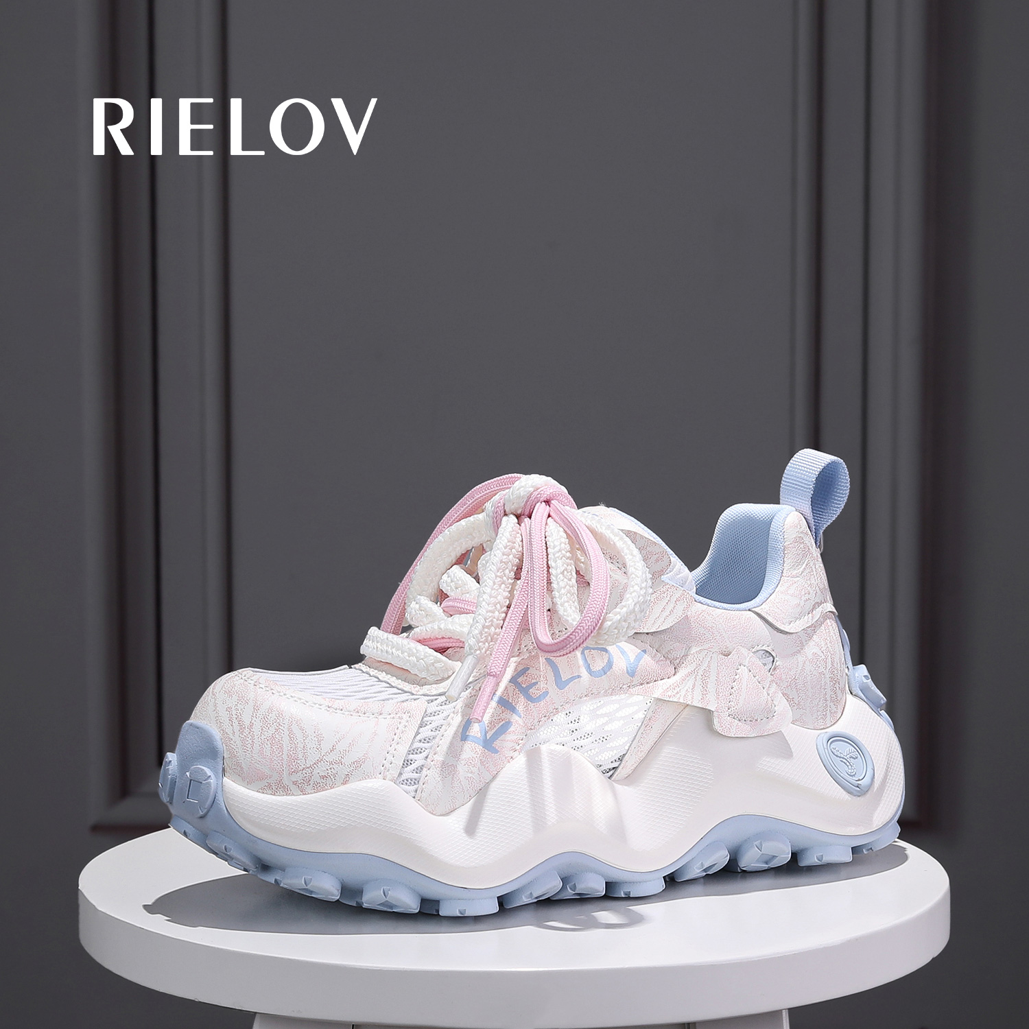 【RIELOV●冰莓】增高6cm时尚潮流百搭女士休闲鞋817-11