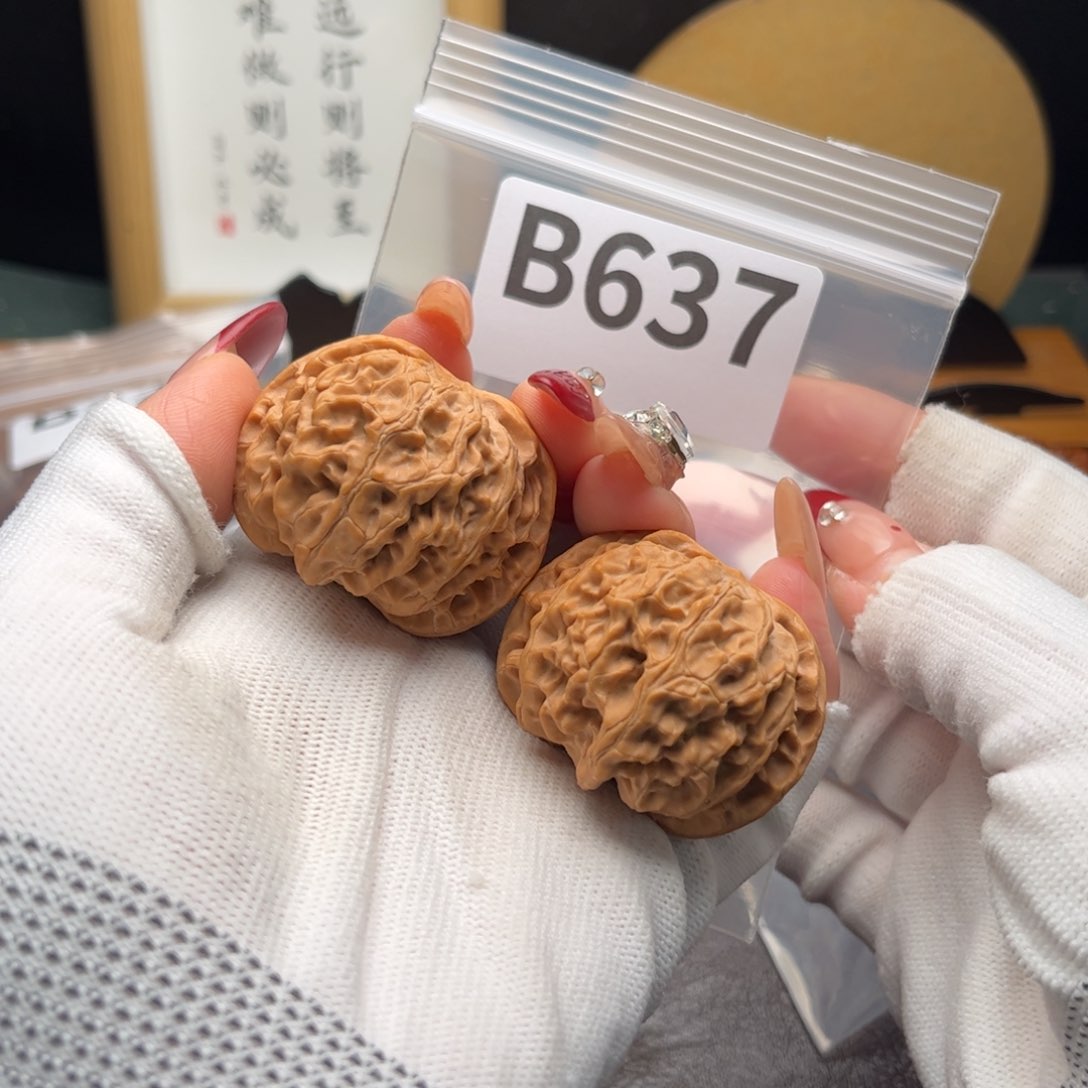文玩核桃把件41苹果b 637
