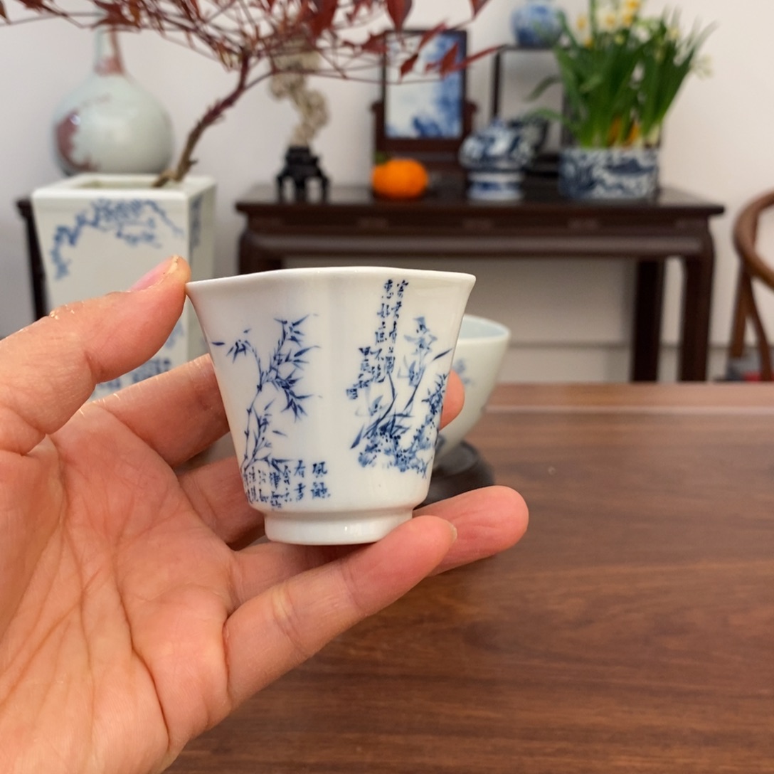 马*宋墨文人雅器单杯
