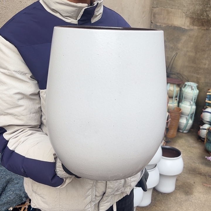 红陶轻奢风口径21*28蛋壳