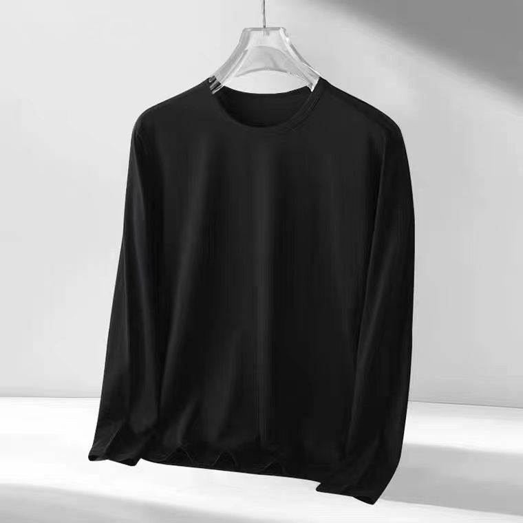 【001-100】ZY圆领卫衣男装上衣长袖休闲百搭欧货25年秋冬季新款