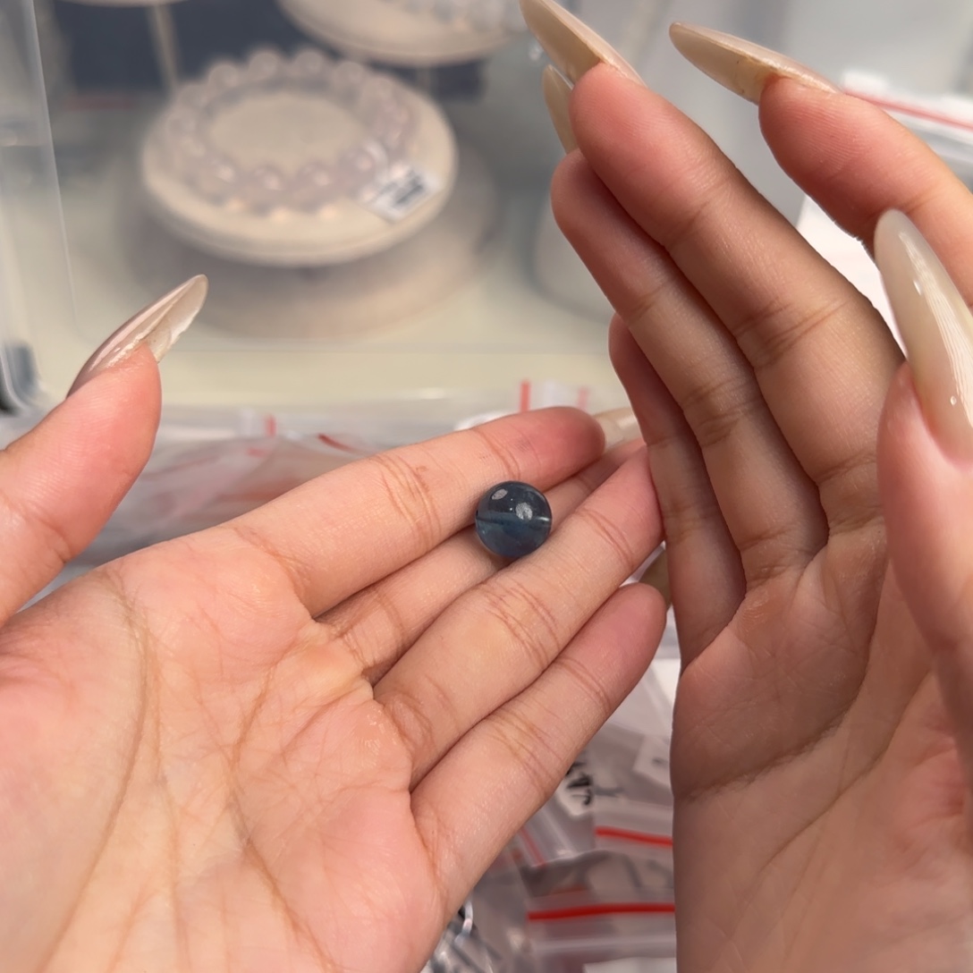 海蓝宝石未镶嵌吊坠(不含链)卡12+