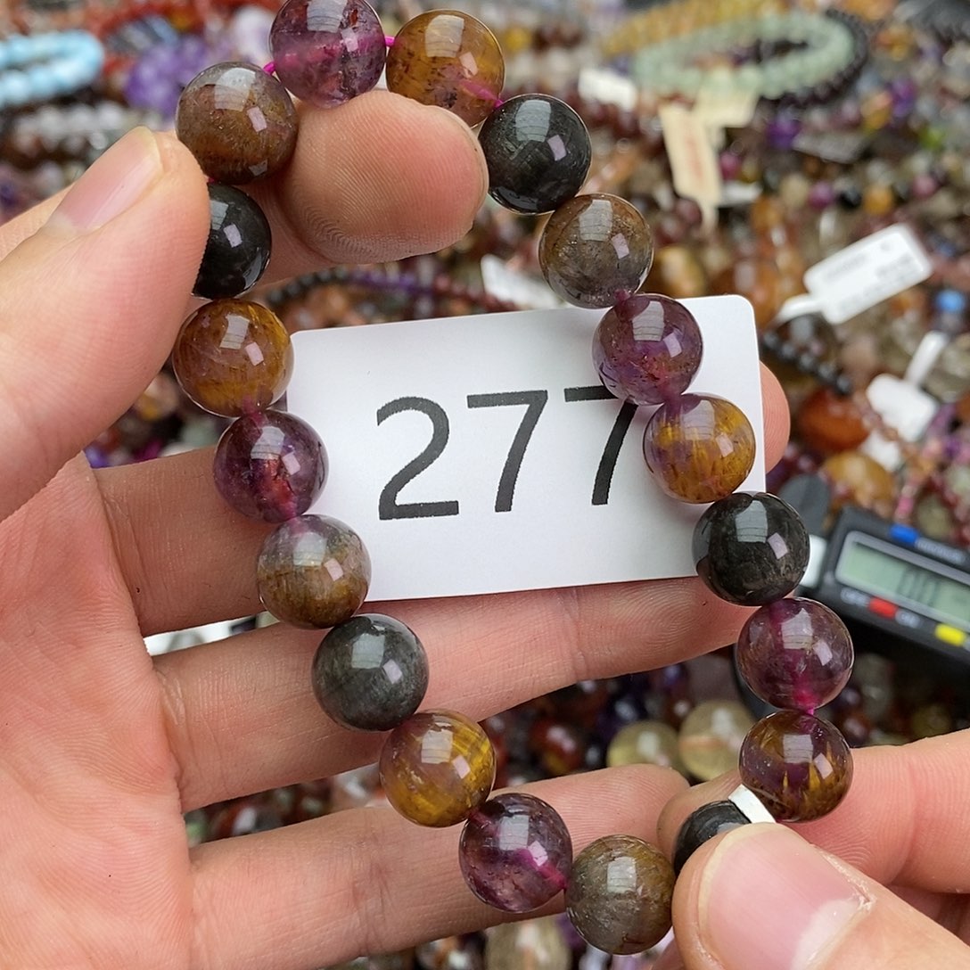 核***y水晶未镶嵌手链手链