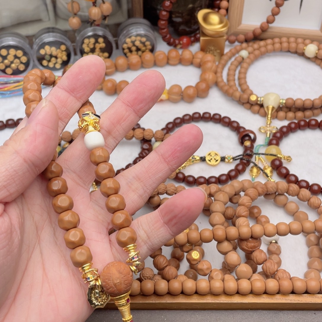 -***柚猴头核桃手串老型➕无相手持