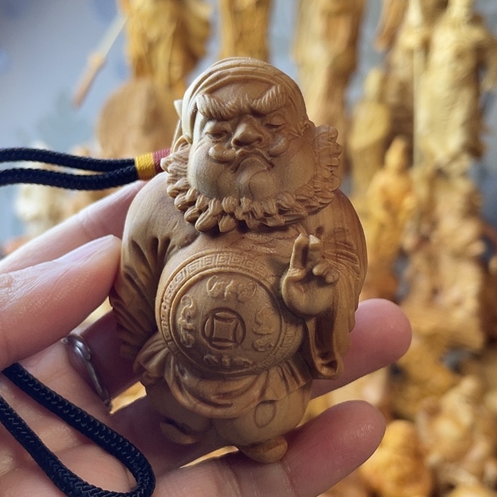 柏木（崖柏）崖柏钟馗