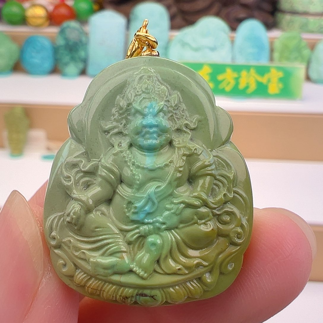 未镶嵌绿松石项链