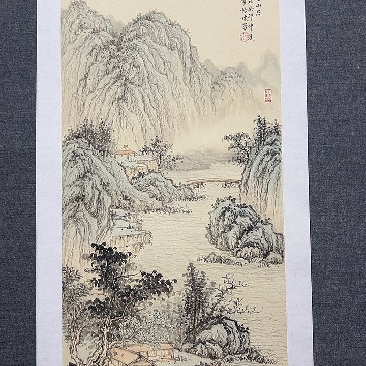 国画书画作品多次