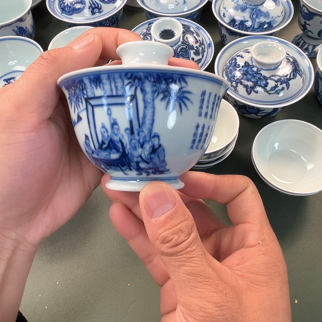 杯青花瓷器青花瓷器