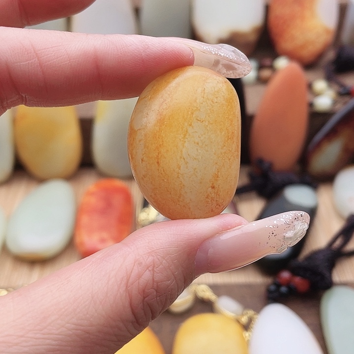 和田玉手把未镶嵌