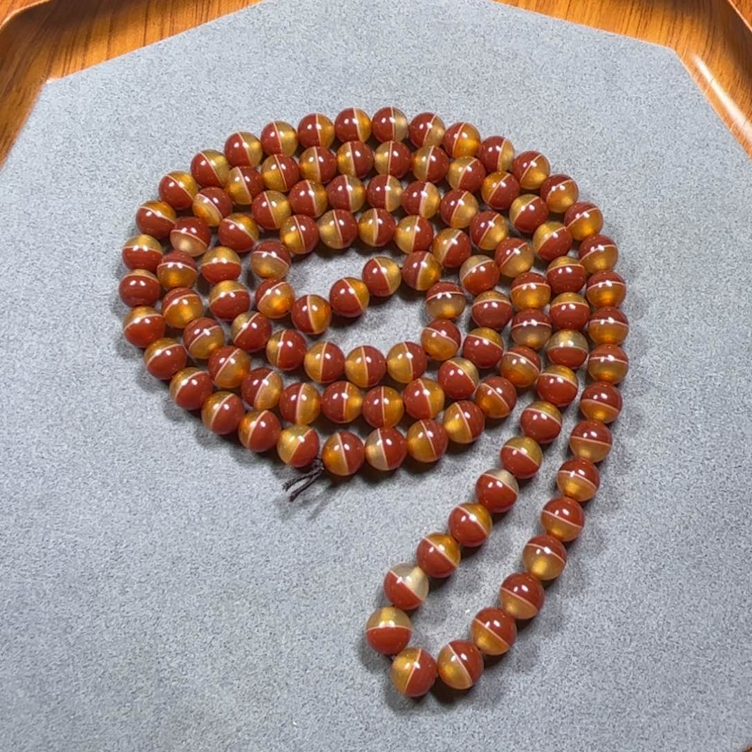 中***利玛瑙/玉髓手链未镶嵌