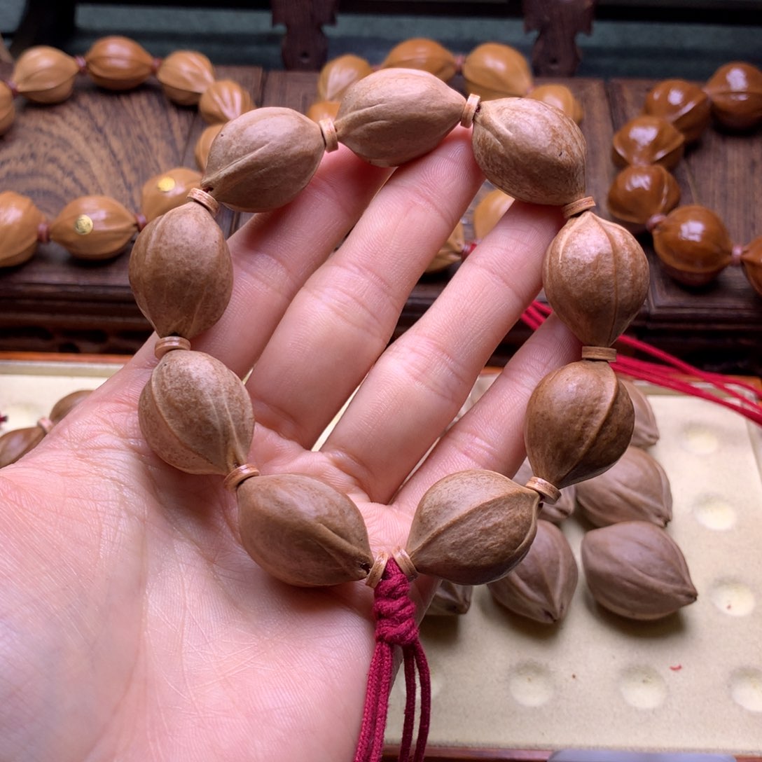 橄榄核手串/手链山**箫梅林铁核19/26