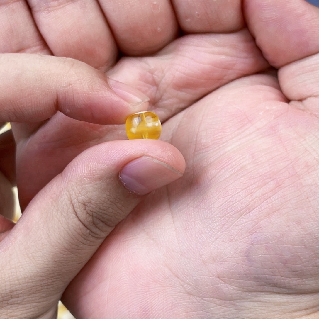 琥珀珠宝奇石未镶嵌可*