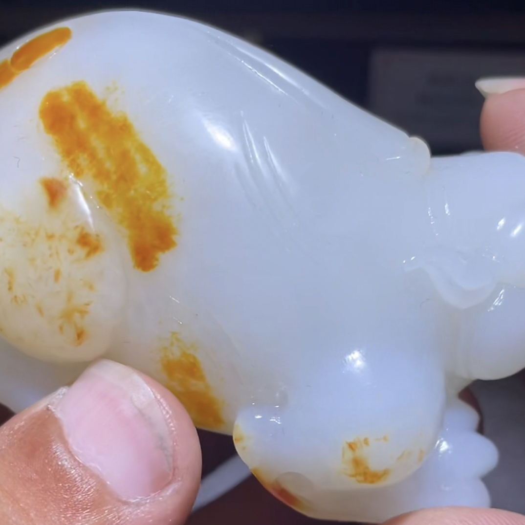 手把件货玉石把玩件文玩摆件D