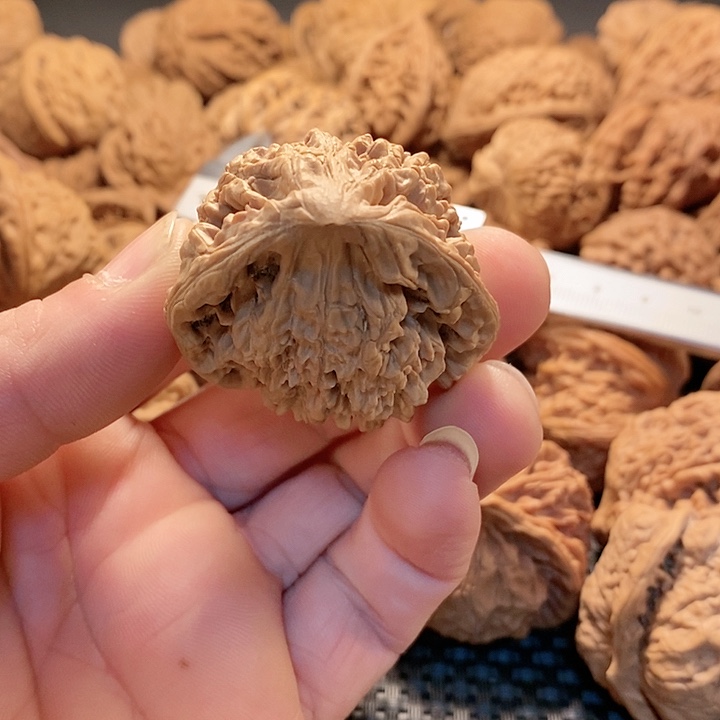 把件文玩核桃官帽蛇头