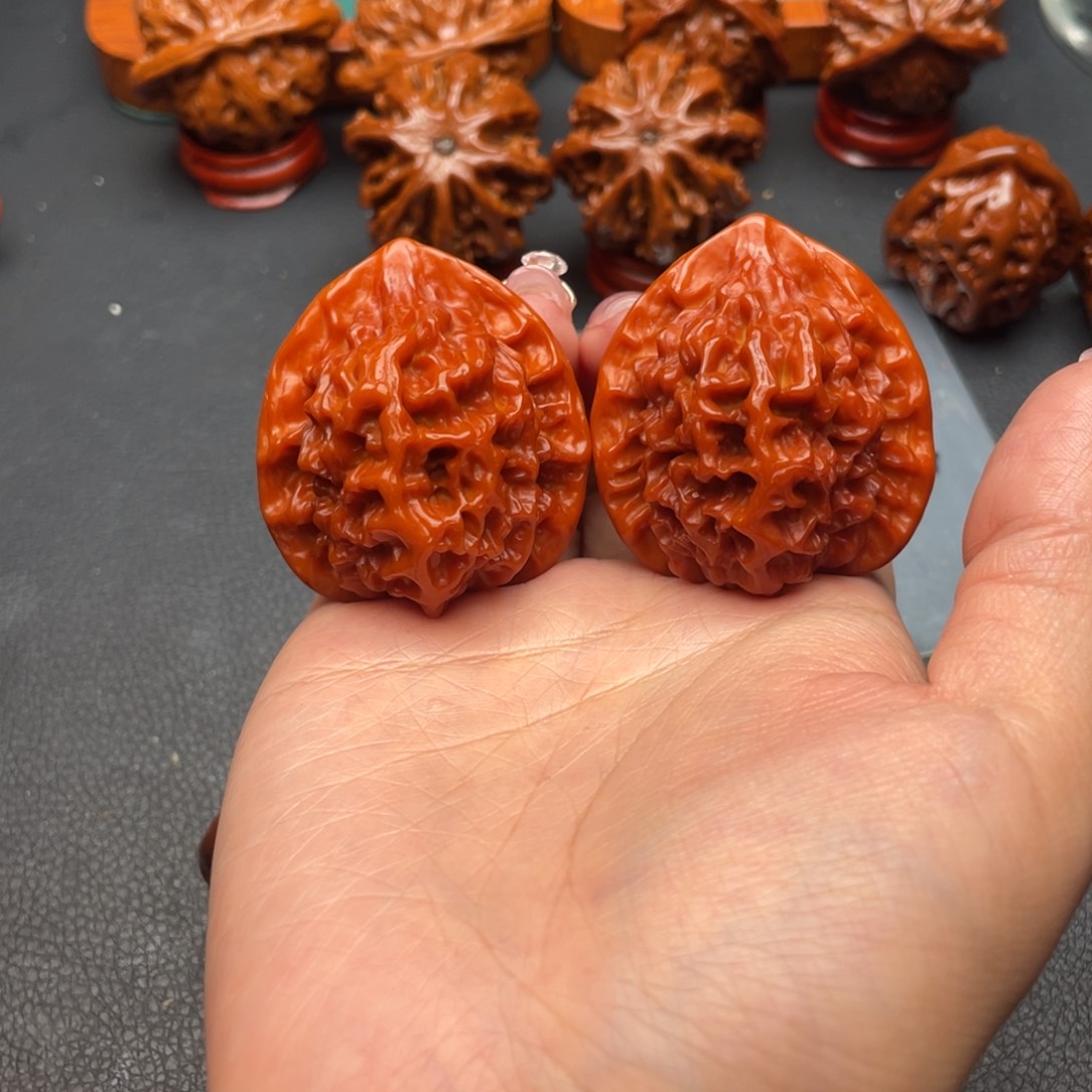 把件文玩核桃乾隆官帽