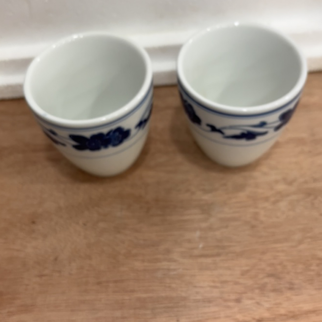 釉下五彩杯子180cm两个