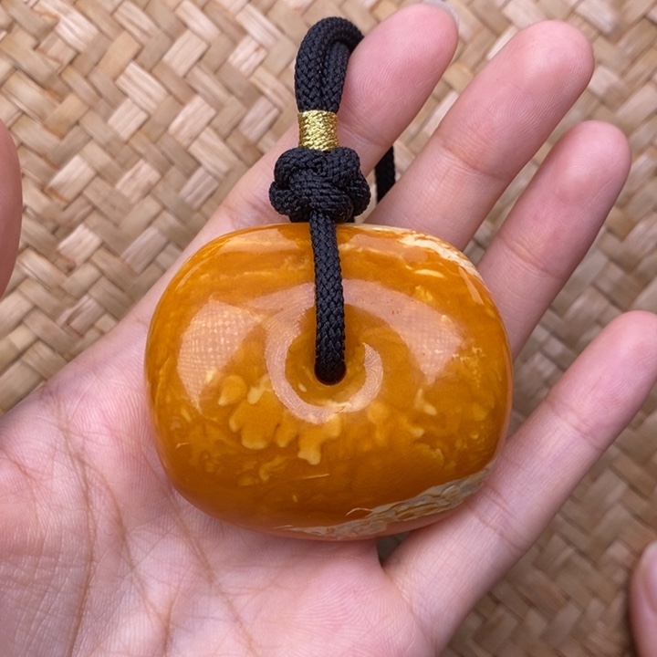 蜜蜡未镶嵌裸石蜜蜡M
