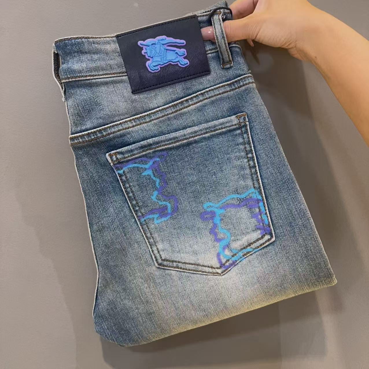 2025-秋冬新款男士欧潮修身小直筒-6578