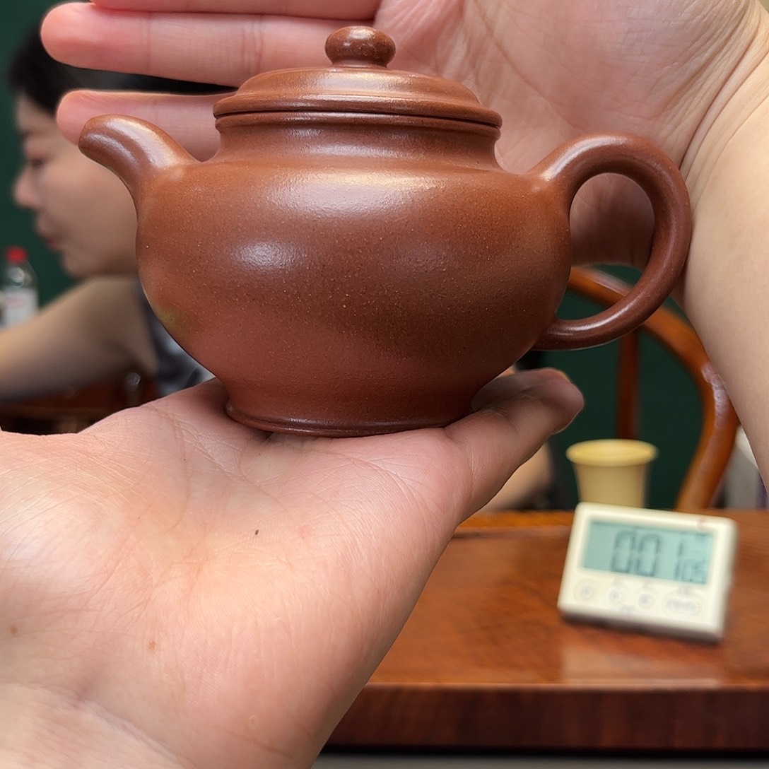 紫砂茶宠大雪紫砂掇只