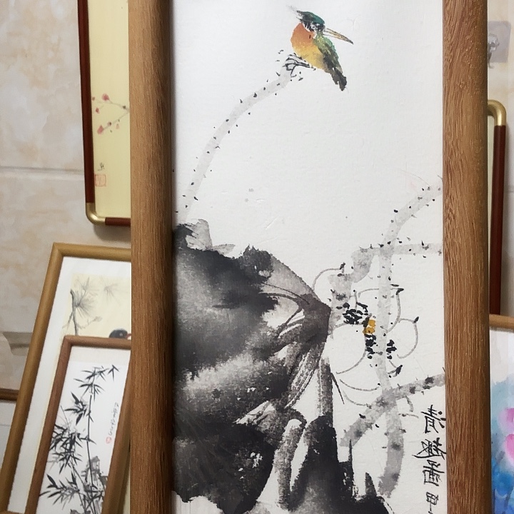 国画手绘作品原创