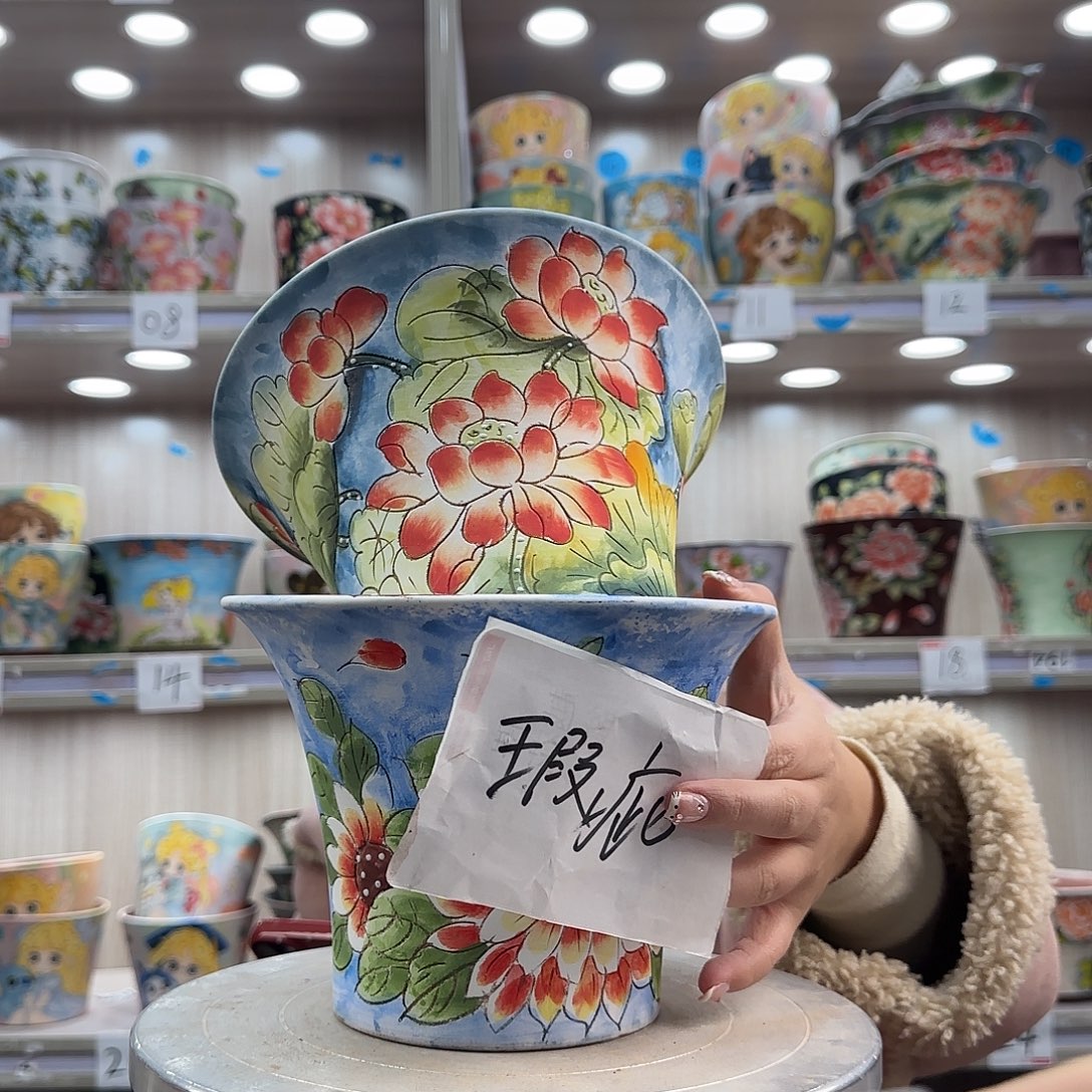 紫砂花盆瑕疵瑕疵691