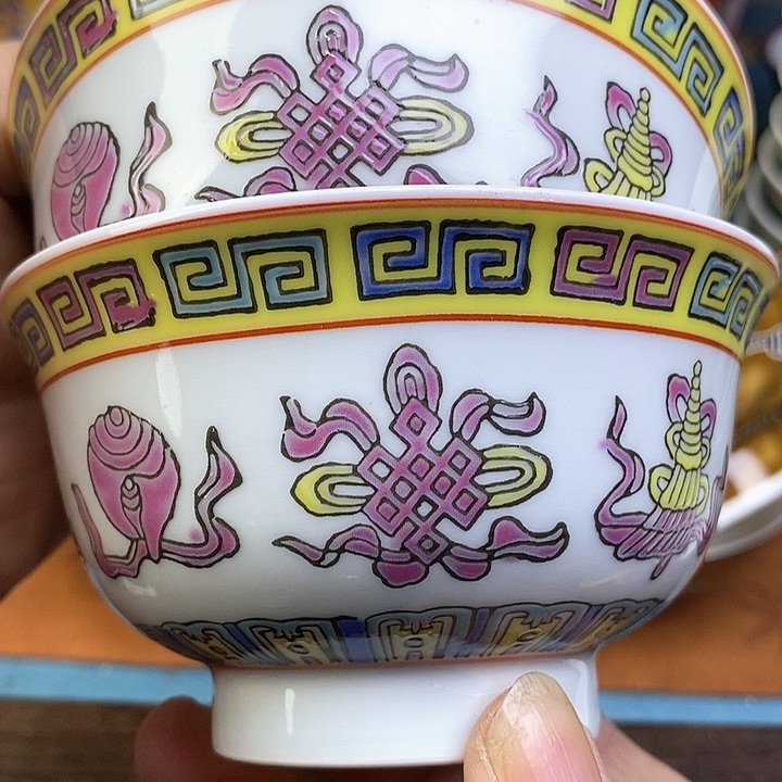 景德镇陶瓷藏式茶碗