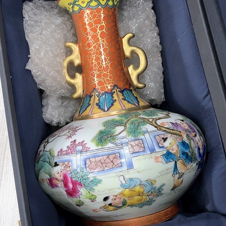 瓶天**情摆件工艺品摆件