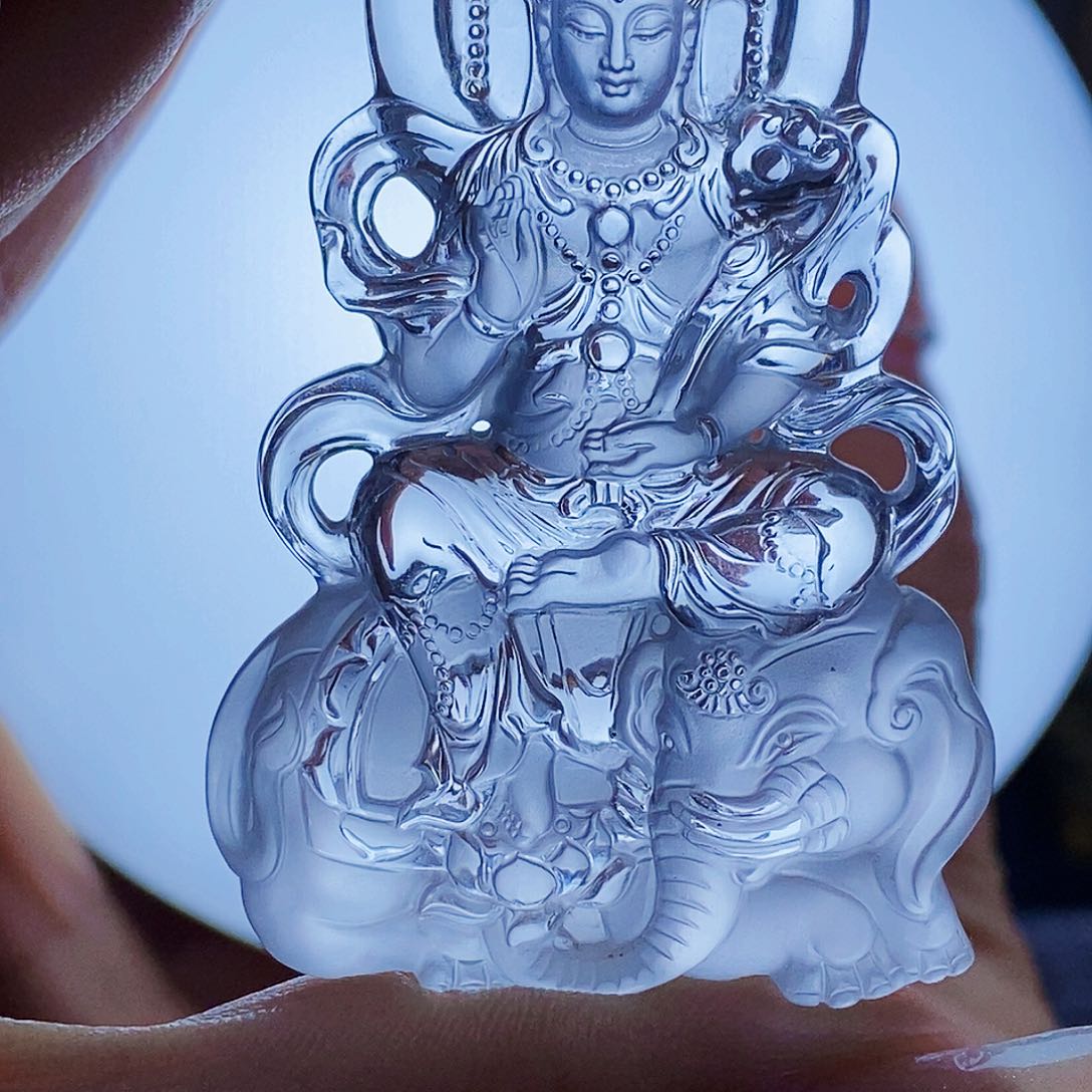 颈饰未镶嵌水晶十*吊坠