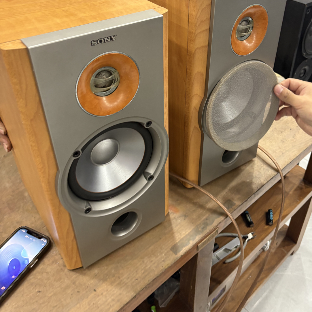 8新 Sony/索尼 二手书架音箱，运费自理，不支持无理由