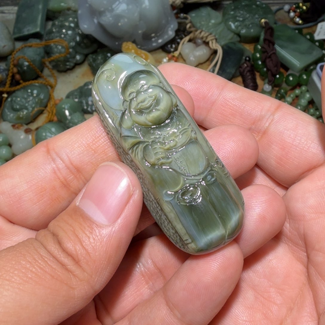 和田玉挂件未镶嵌