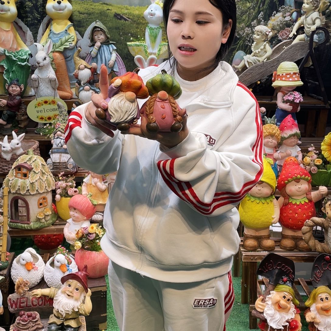 摆件花园摆件红红火火
