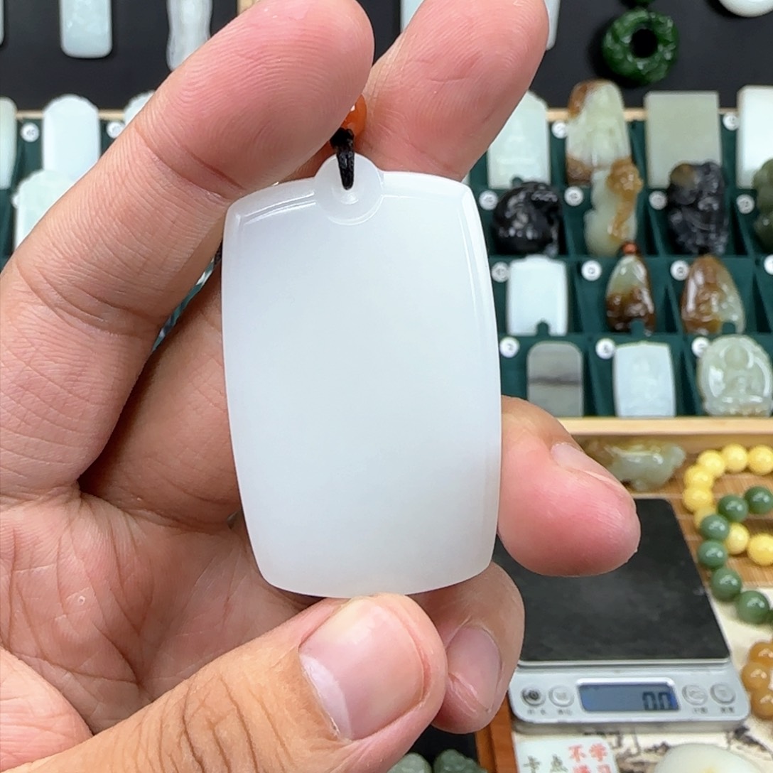 和田玉挂件未镶嵌